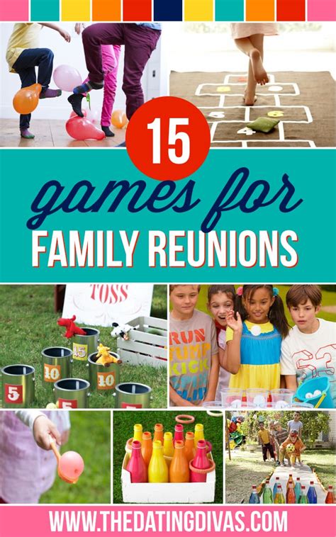 family reunion games|50 Family Reunion Ideas and Games .